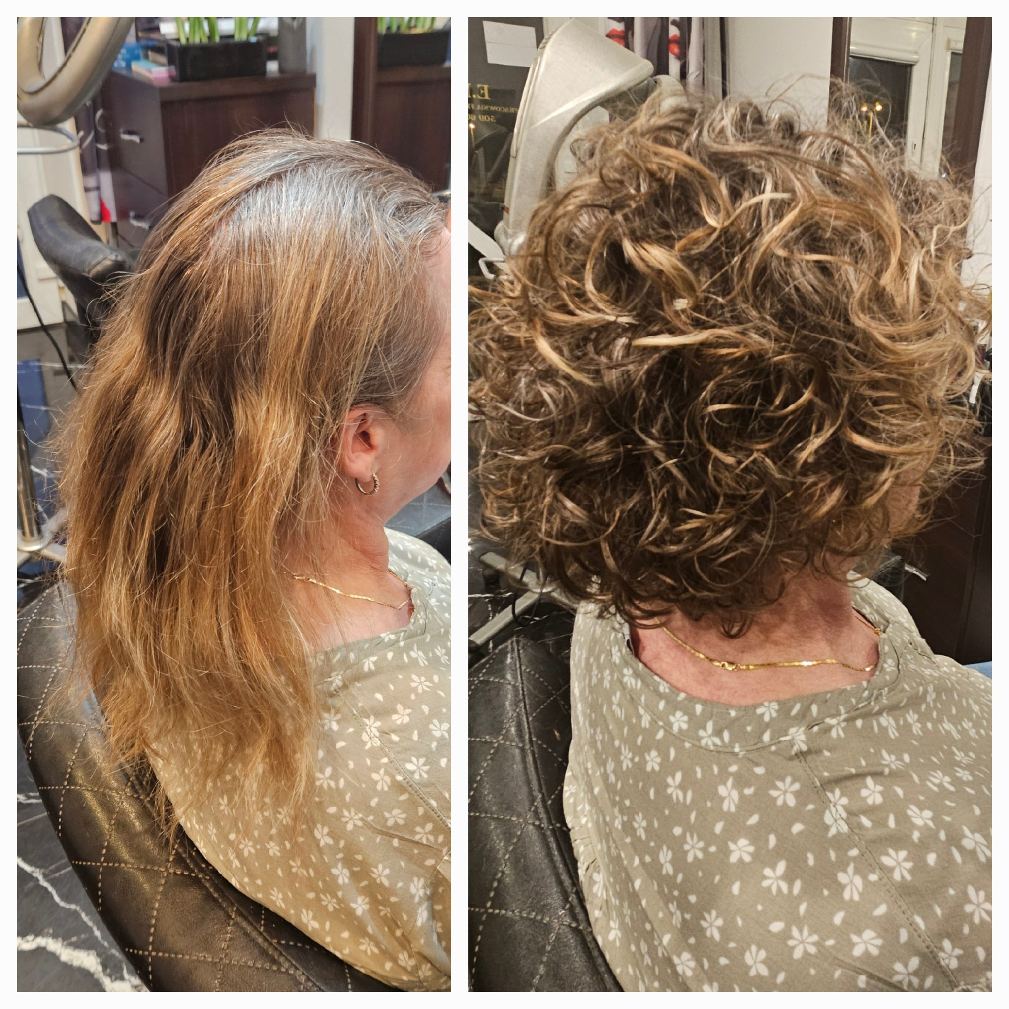 Bio trwała, Loki trwała Eco Salon Urody Styl, Gdynia, Trójmiasto, Fryzjer