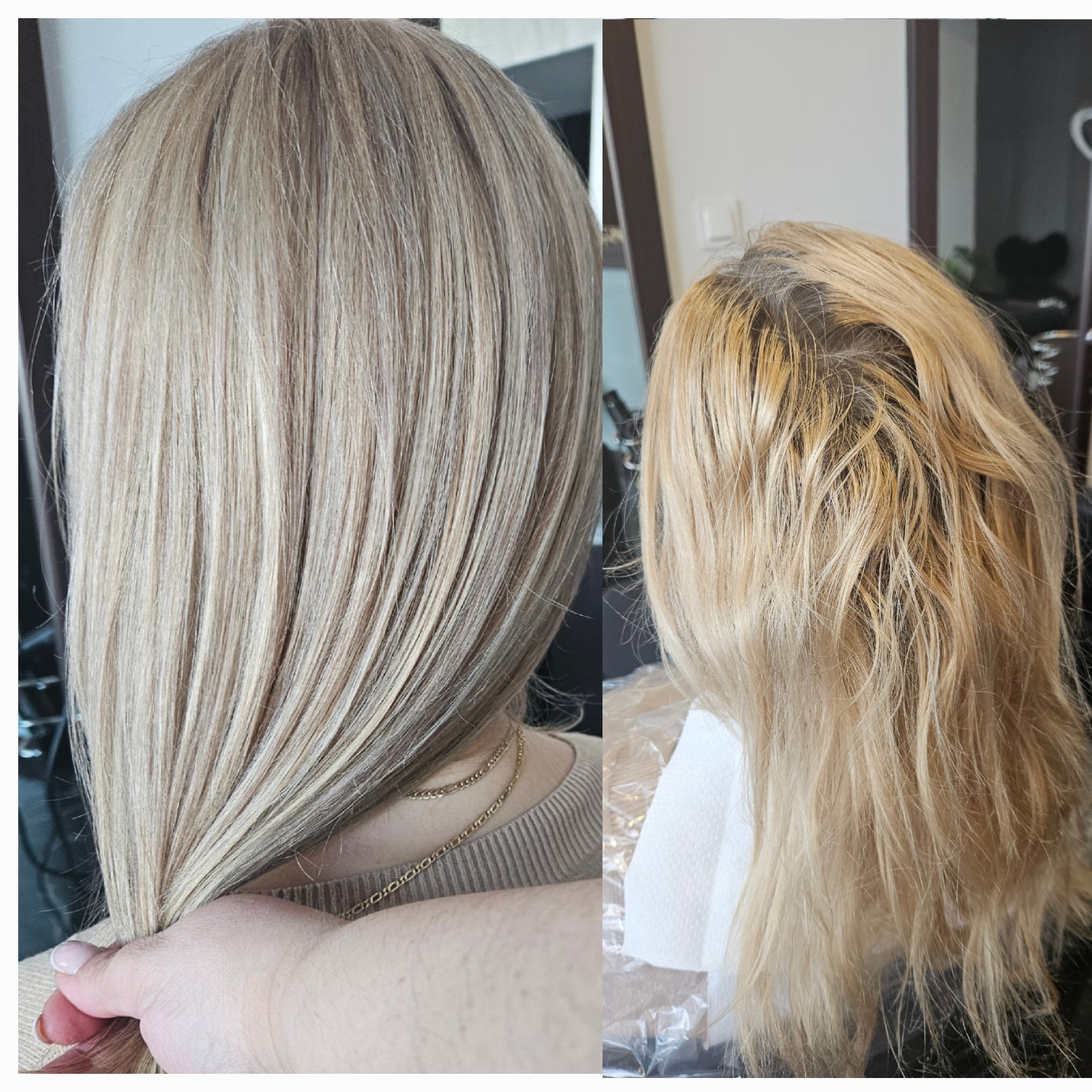 Odświeżenie i schłodzenie blondu. Blondynka, Fryzjer, Fryzura, Fryzjer Gdynia, Fryzjer Trójmiasto, Eco Salon Urody Styl, Blond koloryzacja