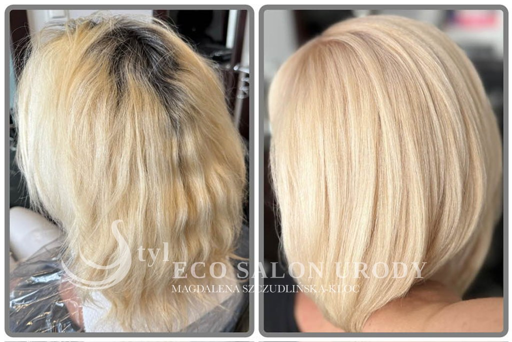 U klientki wykonałam globalne rozjaśnianie,regenerację lipidową,tonowanie i skróciłam włosy o kilka centymetrów. Fryzura, Bronz Fryzura, Fryzjer Gdynia, Fryzjer Trójmiasto, Blondynka, Fryzjer, Salon Fryzjerski