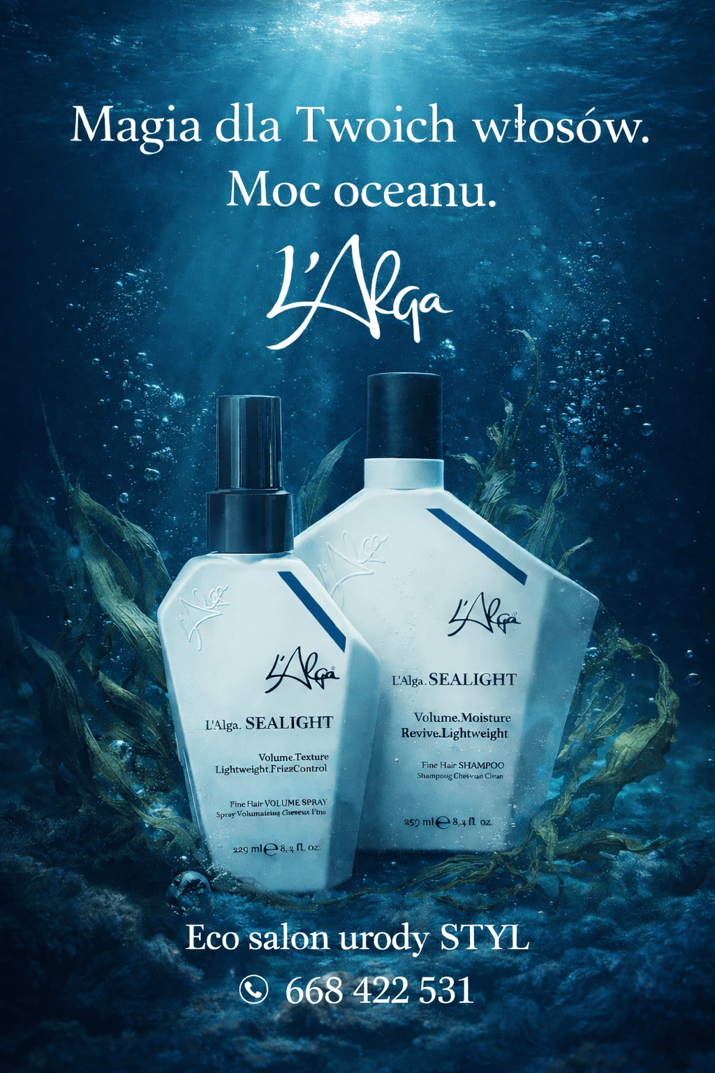 Kosmetyki L'Alga, BioTrwała, Fryzjer Gdynia Trójmiasto Eco salon urody STYL, Salon Fryzjerski Gdynia, Salon FrFryzjer Gdynia Trójmiasto Eco salon urody STYL, Salon Fryzjerski Gdynia, Salon Fryzjerski, Fryzjer Trójmiasto Święta prezentyyzjerski, Fryzjer Trójmiasto